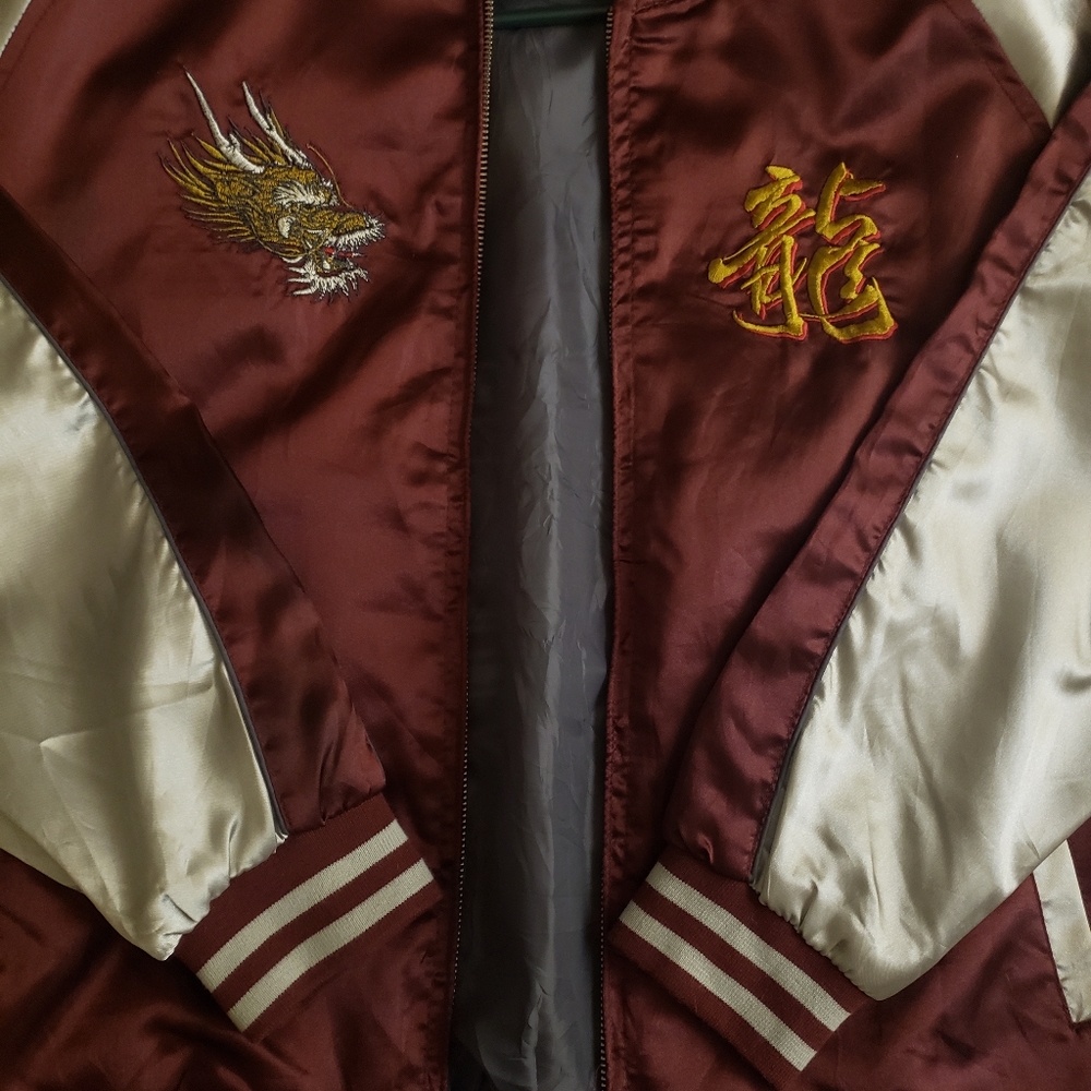 Men's Sukajan Japanese Tour Jacket. Vintage!